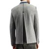 Gray German Bavarian Jacket Traditional Tyrol Loden Blazer Austrian Wool Jacket1