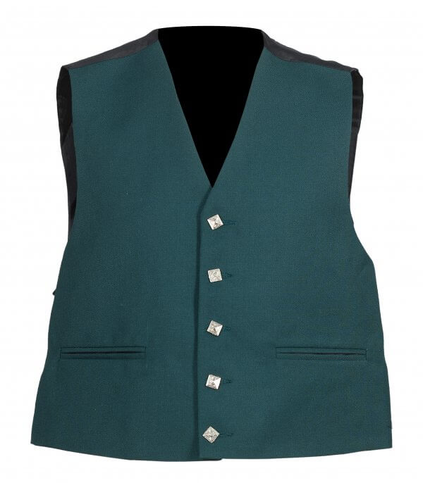 Green Sheriffmuir Doublet Jacket with Waistcoat1