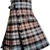 Men's Black Watch Weathered Tartan Kilt Active Wedding Kilt Steampunk-Scottish Fashion Modern Highlander Kilt1