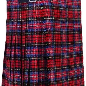 Men's Macpherson Tartan Kilt Active Wedding Kilt Steampunk-Scottish Fashion Modern Highlander Kilt