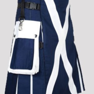 Men’s Scottish Fireman Kilt Games Firefighter Utility Kilt For Men