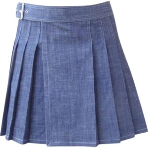 Men's Unique Blue Denim Scottish Kilt