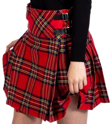 Modern Women Royal Tartan Kilt1