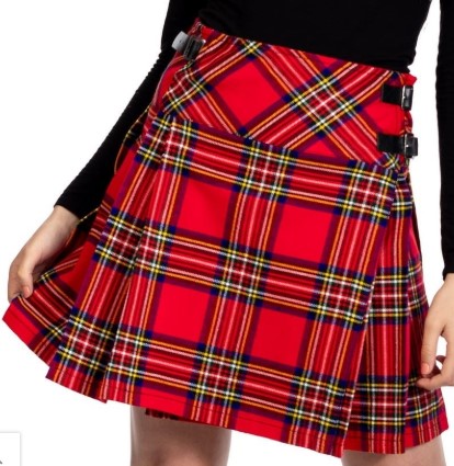 Modern Women Royal Tartan Kilt2