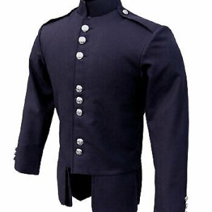 Navy Scots Guards Style Doublet