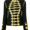 New Black Ladies Wool Braid Jacket