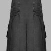 New Great Scottish Gothic Cotton Utility Kilt For Men1