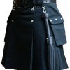 New Latest Navy Blue Scottish Fashion Utility Kilts