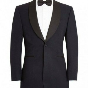 New Men’s Designer Wedding Jacket Party Wear Blue Wool Blazer Coat