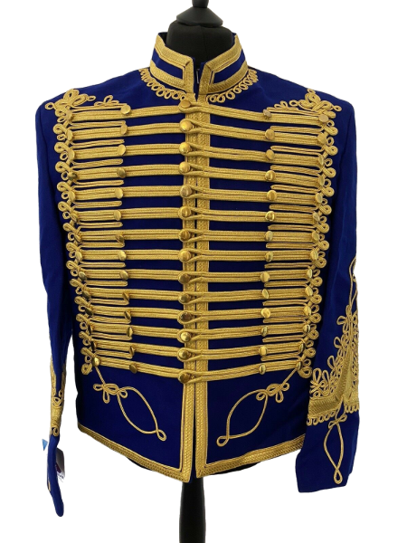 New Napoleonic Hussar Uniform Miltary Style Tunic Pelisse Jimmi Hendrix