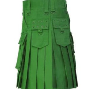 New Stylish Men Green Fashion Kilt