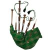 Rosewood Irish National Tartan Bagpipe