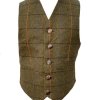 Scottish Argyle Kilt Jacket & Vest Men’s New Green Tweed Wedding Jacket3