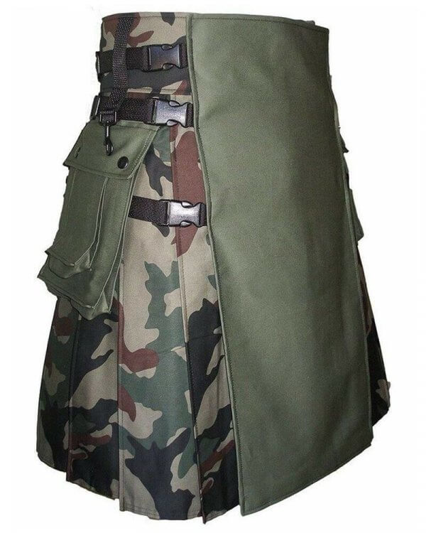 Stylish Scottish Fashion Camouflage Kilt Tactical Camo Kilts For Men