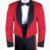 THE ROYAL REGIMENT OF ARTILLERY MESS DRESS JACKET, VEST AND OVERALLS COMPLETE