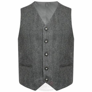 Tweed Crail Highland Kilt Jacket and Waistcoat Scottish Wedding