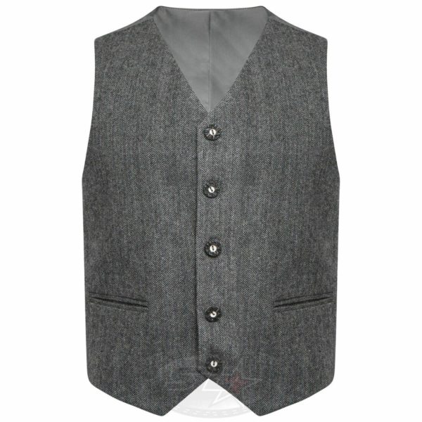 Tweed Crail Highland Kilt Jacket and Waistcoat Scottish Wedding1