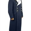 WW2 Army German M32 Navy Blue Wool General Greatcoat Repro Army Trench Coat