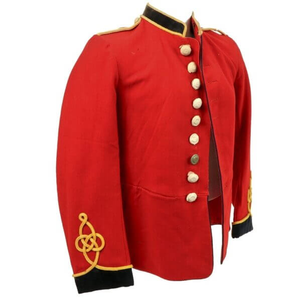 New 1906 British Pre-WWI Royal Engineers Red wool Coat1