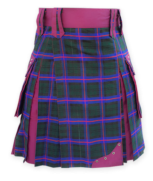 ARMSTRONG TARTAN STYLISH UTILITY KILT2