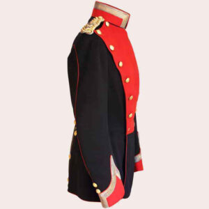 New Black 9th Lancers Full Dress Tunic Uniform Jacket