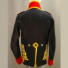 New British Artillery Gunner Officer Royal Black Gold Wool Jacket1