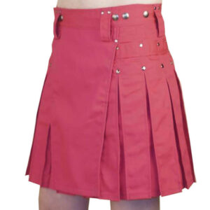 PINK MINI UTILITY KILT