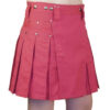 PINK MINI UTILITY KILT