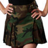 WOMEN CAMOUFLAGE KILT