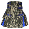 WOMEN CAMOUFLAGE UTILITY KILT