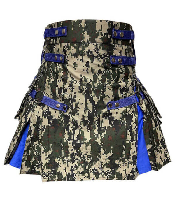 WOMEN CAMOUFLAGE UTILITY KILT