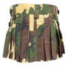 WOMEN WOODLAND CAMO MINI KILT