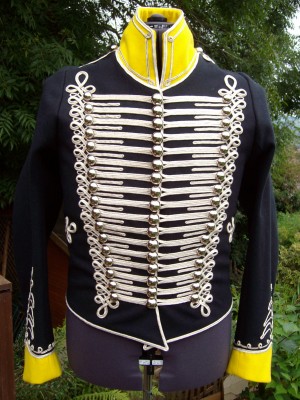 Napoleonic Regency, 10th (Prince of Wales own) Hussar dolman jacket