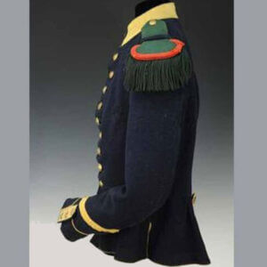 New 1864 42nd Regiment Tunique Basqine Troupe Fusilier Navy Blue Coat