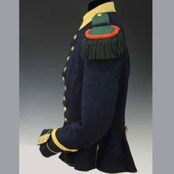 New 1864 42nd Regiment Tunique Basqine Troupe Fusilier Navy Blue Coat1