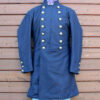 New Civil War Senior Officer Frock Men's Blue Wool Coat