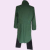 New Custom Made Men’s Regency Victorian Green Wool Men Tail Coat1