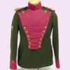 New German WWI 1st Bavarian Original Regiment Green & Red Wool Coat