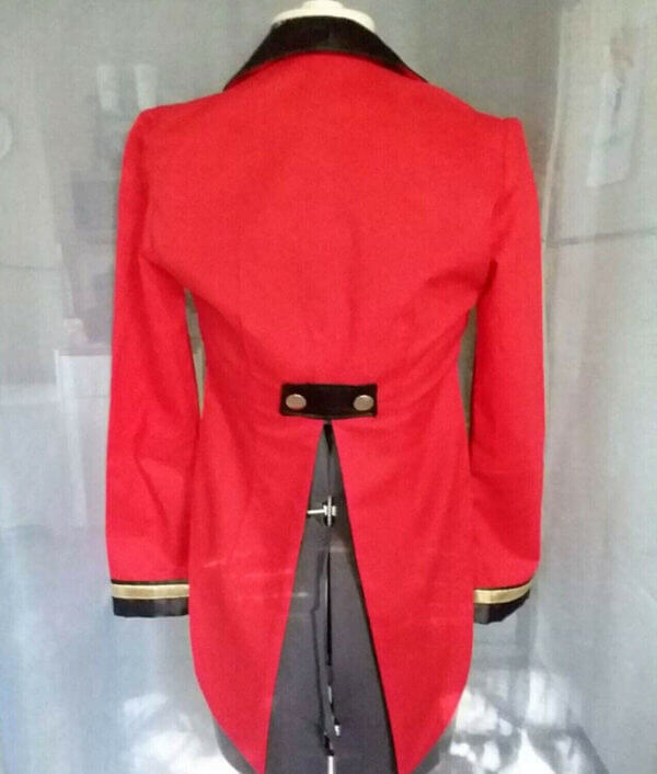 New Military wool Tail coat, Men’s Red British uniform coat1