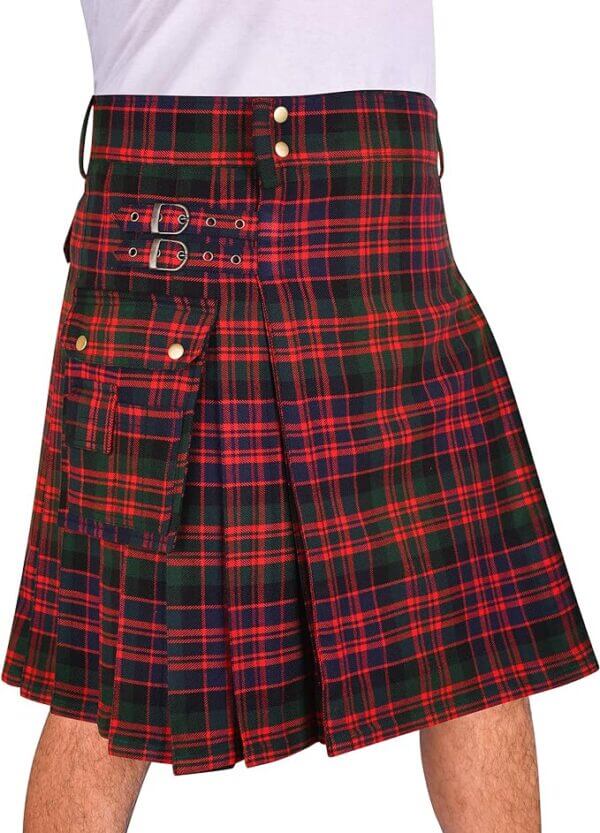 Men’s Heavy Tartan Utility Kilt