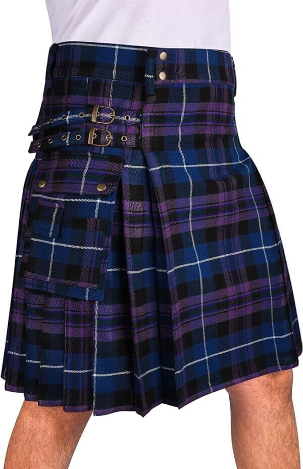 Men’s Heavy Tartan Utility Kilt