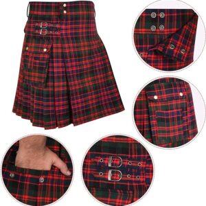 Men's Heavy Tartan Utility Kilt