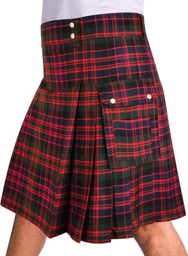 Men’s Heavy Tartan Utility Kilt