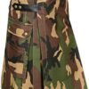 Scottish Camouflage Utility Kilt for Men