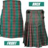 Traditional Tartan Kilt for Men I Polyviscose 8 Yard Scottish Mens Kilt